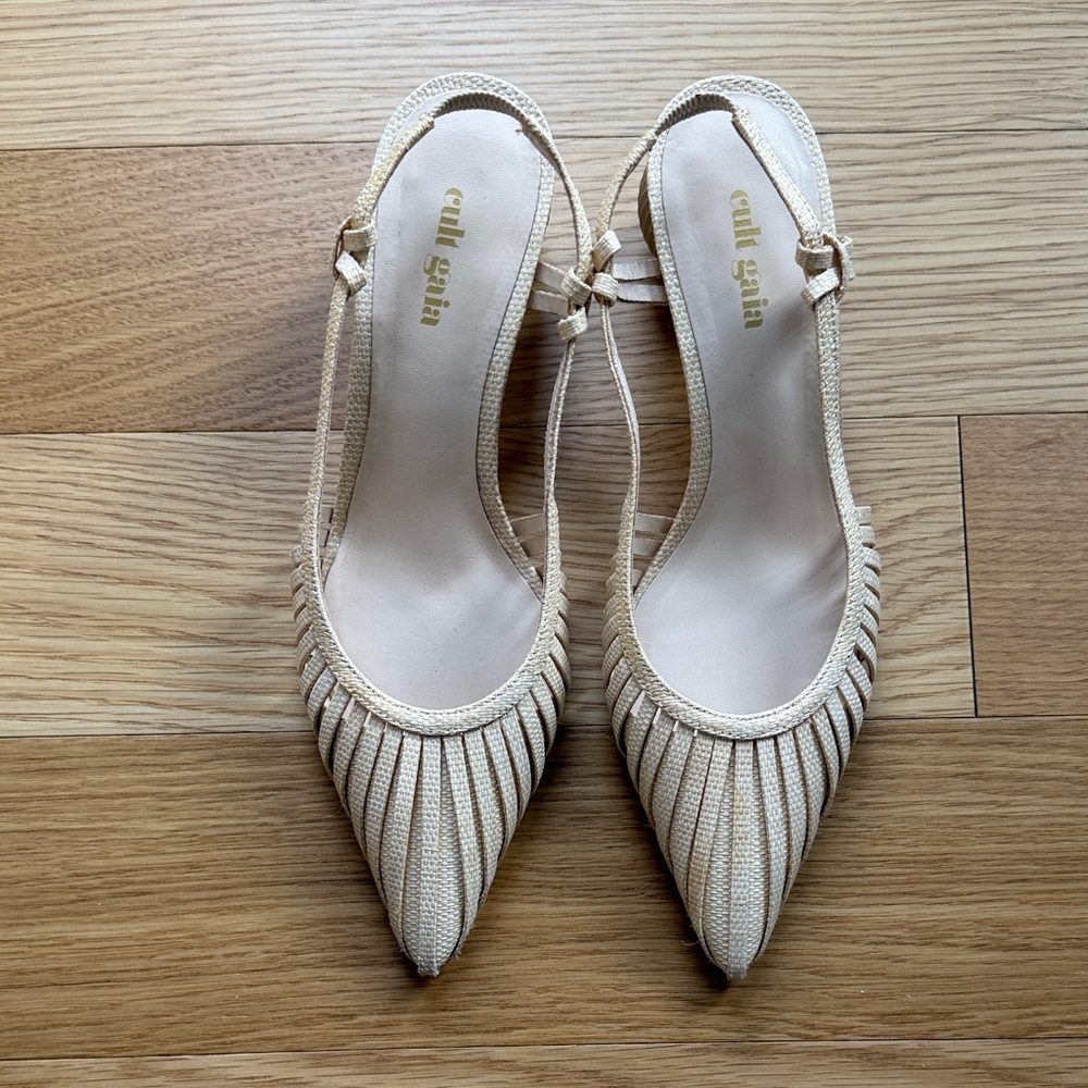 Cult Gaia Alia Slingback Shoes 7